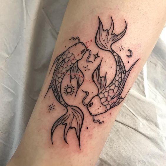 28 Pisces Tattoo Ideas 2026: Elegant Zodiac Designs That Capture Balance, Intuition, and Flow