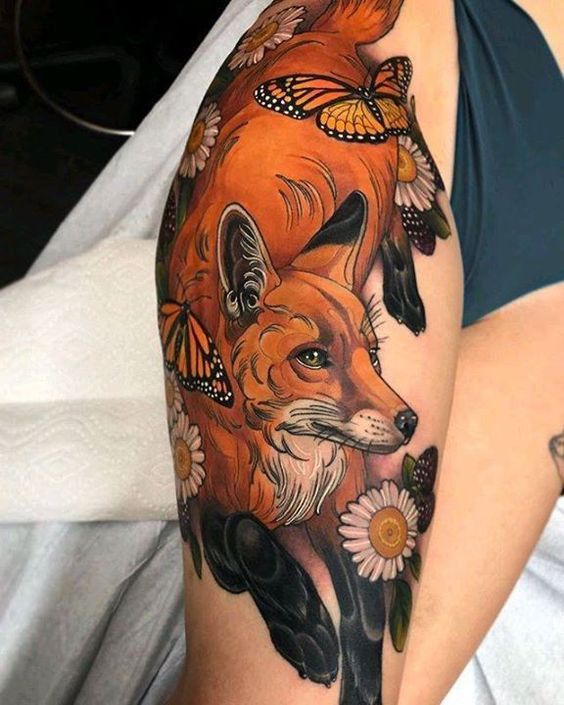 29 Fox Tattoo Ideas 2026: Creative Designs Full of Mystery, Nature, and Personality