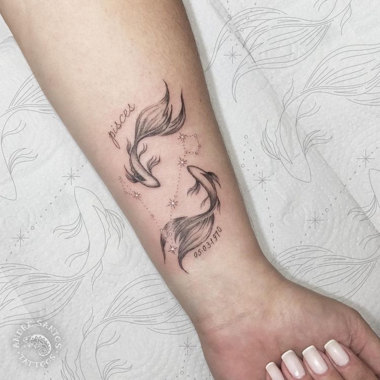 28 Pisces Tattoo Ideas 2026: Elegant Zodiac Designs That Capture Balance, Intuition, and Flow