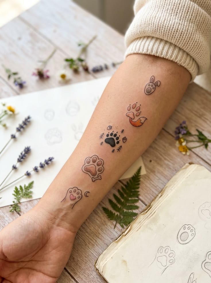 31 Paw Print Tattoo Ideas 2026: Heartwarming Designs That Celebrate Your Furry Best Friend