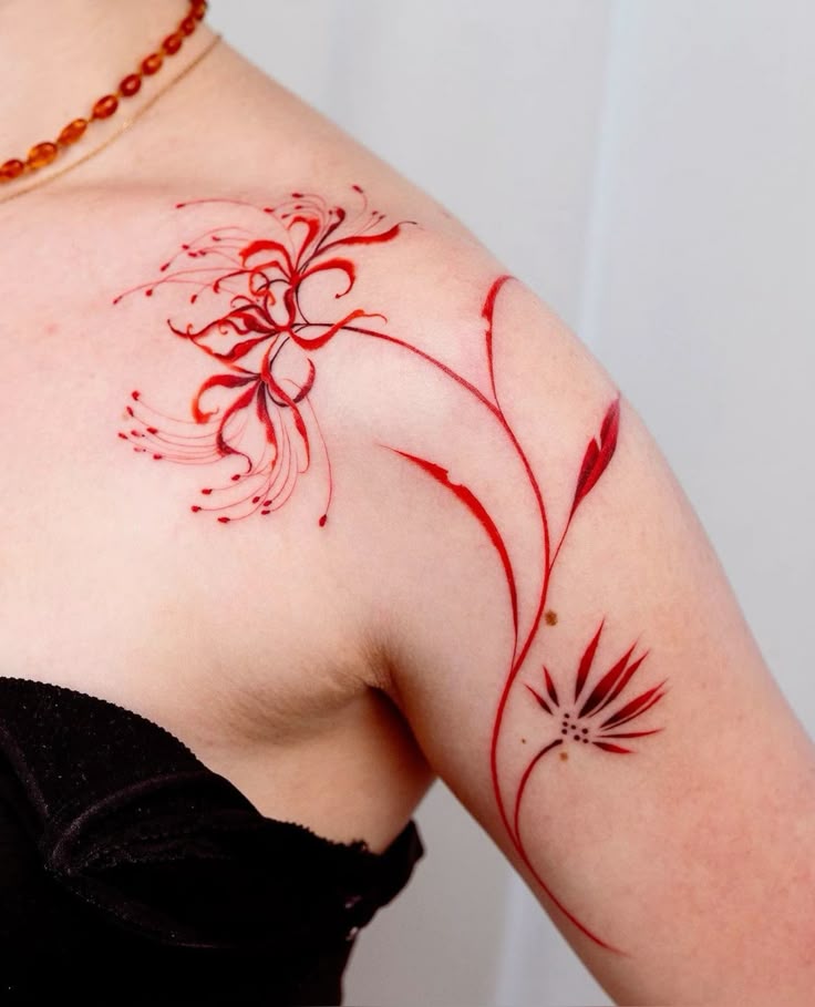 25 Spider Lily Tattoo Ideas 2026: Elegant, Symbolic & Japanese-Inspired Designs You’ll Love