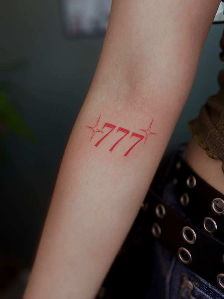 31 Ideas 777 Tattoo 2026: Meaningful Designs That Bring Lucky Angel Number Energy