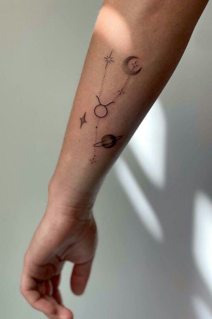 29 Taurus Tattoo Ideas 2026: Zodiac Designs from Minimalist Symbols to Celestial Constellations