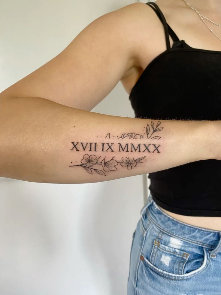 28 Roman Numerals Tattoo Ideas 2026: Timeless Date Tattoos That Never Go Out of Style