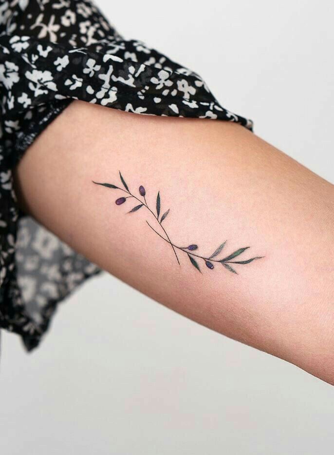 31 Olive Branch Tattoo Ideas 2026: Fine Line, Dainty and Meaningful Designs