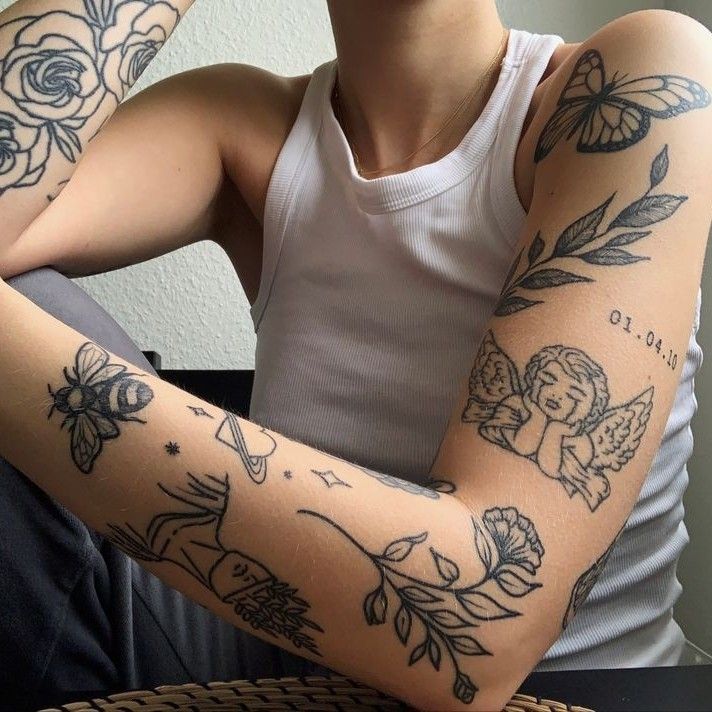 26 Patchwork Tattoo Ideas 2026: Creative Sleeves, Fine Line Designs and Personal Collections