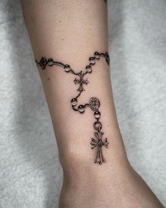 26 Rosary Tattoo Ideas: Meaningful Designs From Dainty Beads to Statement Crosses