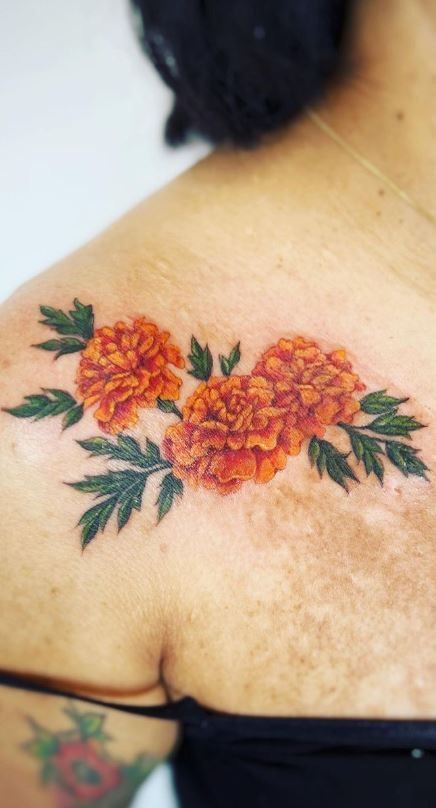 30 Marigold Tattoo Ideas 2026: Beautiful Floral Designs Full of Color and Meaning
