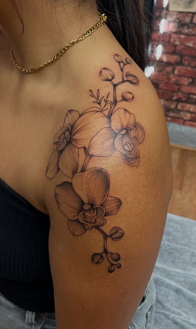 28 Elegant Orchid Tattoo Ideas 2026: Fine Line, Color, Minimalist & Floral Designs