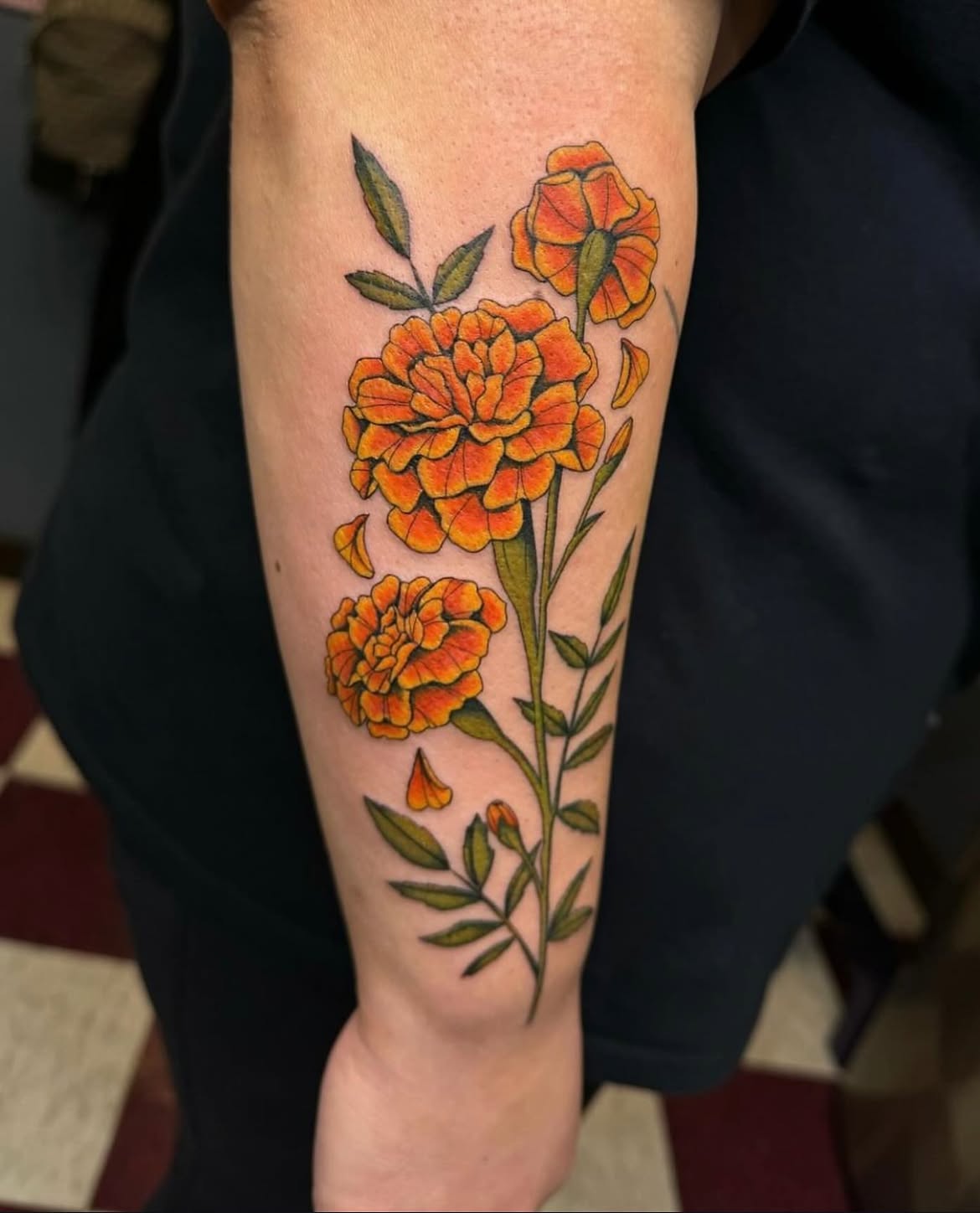 30 Marigold Tattoo Ideas 2026: Beautiful Floral Designs Full of Color and Meaning