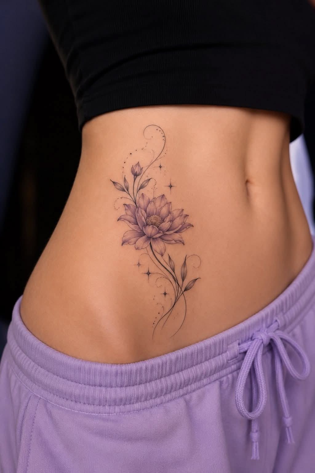 28 Water Lily Tattoo Ideas 2026: Beautiful Fine Line, Color and Japanese Designs