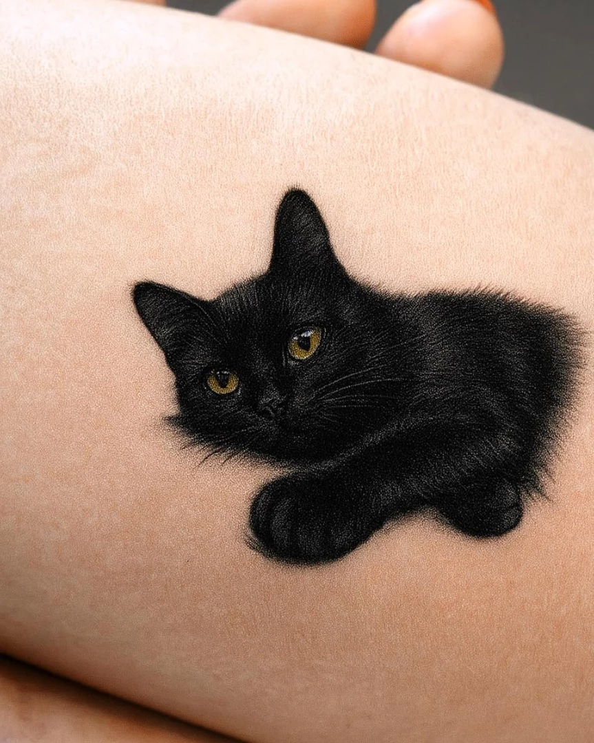 27 Black Cat Tattoo Ideas 2026: Playful, Minimalist and Mysterious Designs