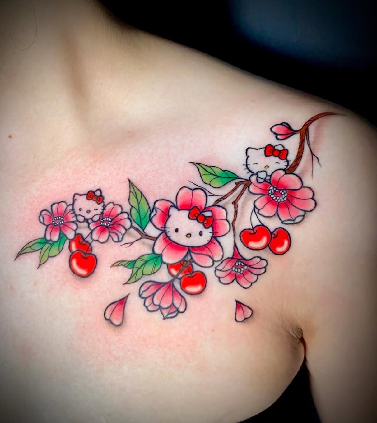29 Hello Kitty Tattoo Ideas: Cute, Minimalist, Pink and Playful Designs