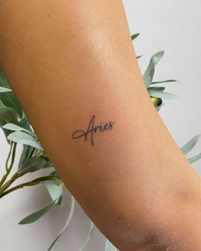 28 Aries Tattoo Ideas 2026: Zodiac Designs with Fire, Character, and a Personal Edge