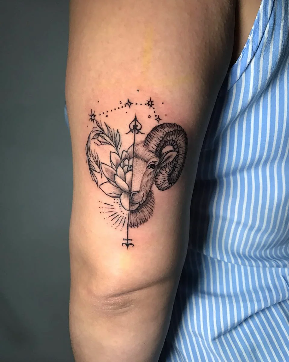 28 Aries Tattoo Ideas 2026: Zodiac Designs with Fire, Character, and a Personal Edge