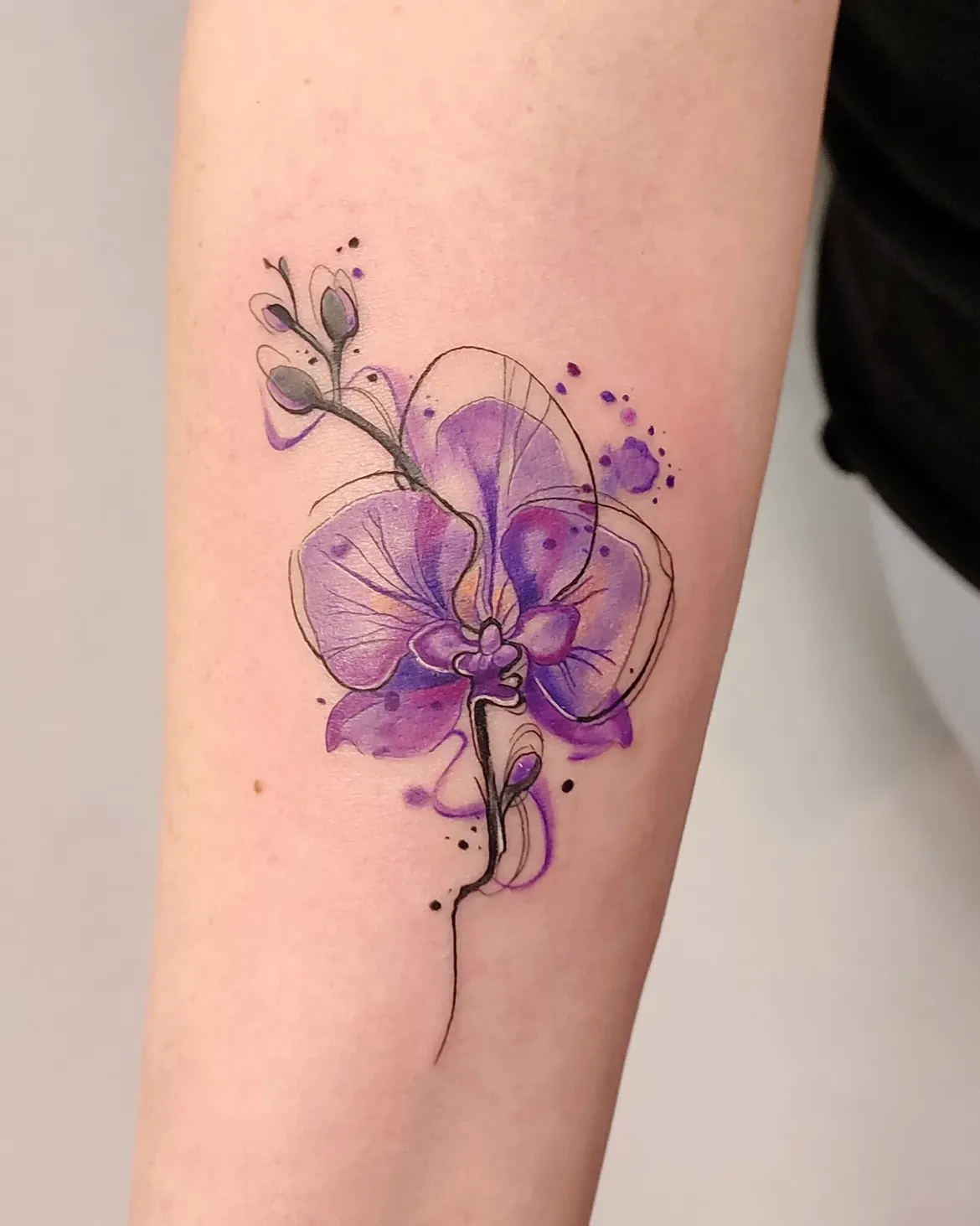 28 Elegant Orchid Tattoo Ideas 2026: Fine Line, Color, Minimalist & Floral Designs