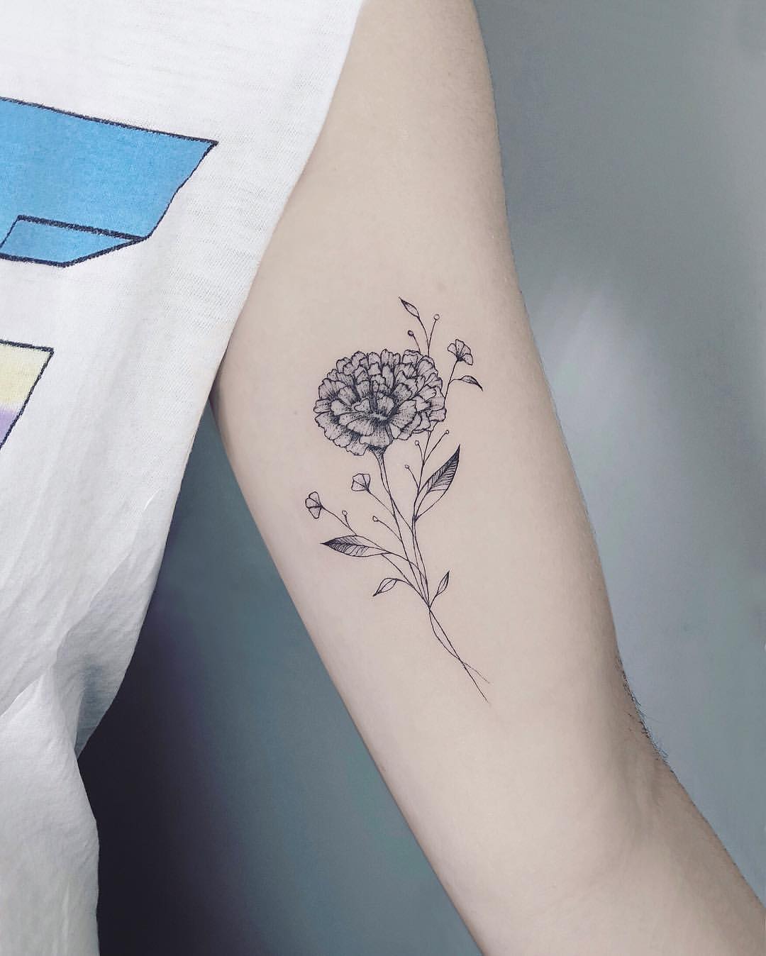 30 Marigold Tattoo Ideas 2026: Beautiful Floral Designs Full of Color and Meaning