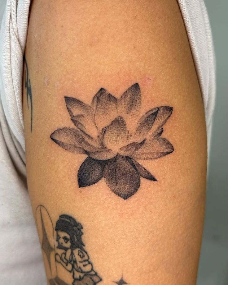 28 Water Lily Tattoo Ideas 2026: Beautiful Fine Line, Color and Japanese Designs