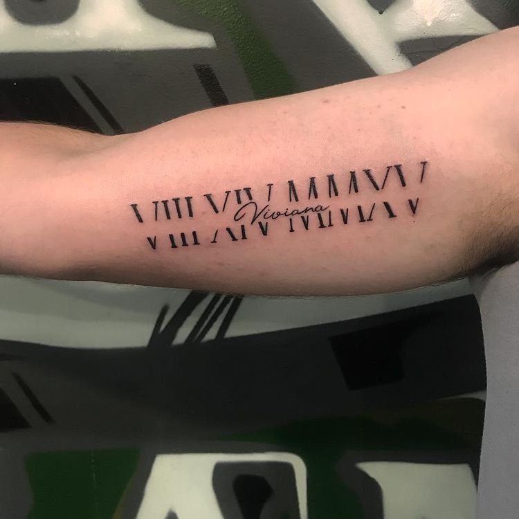 29 Roman Numeral Tattoo Ideas: Timeless Designs for Meaningful Dates and Memories