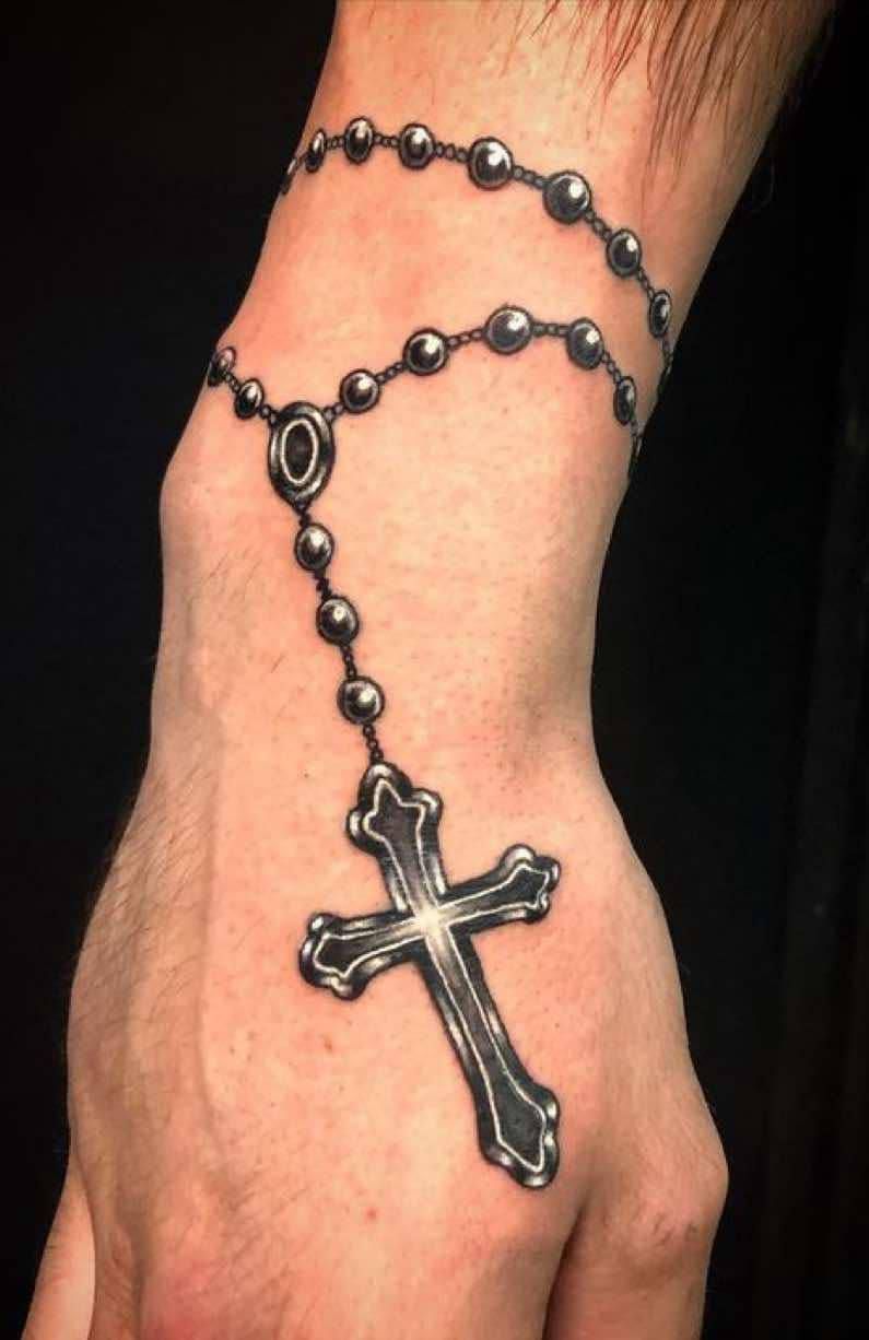 26 Rosary Tattoo Ideas: Meaningful Designs From Dainty Beads to Statement Crosses