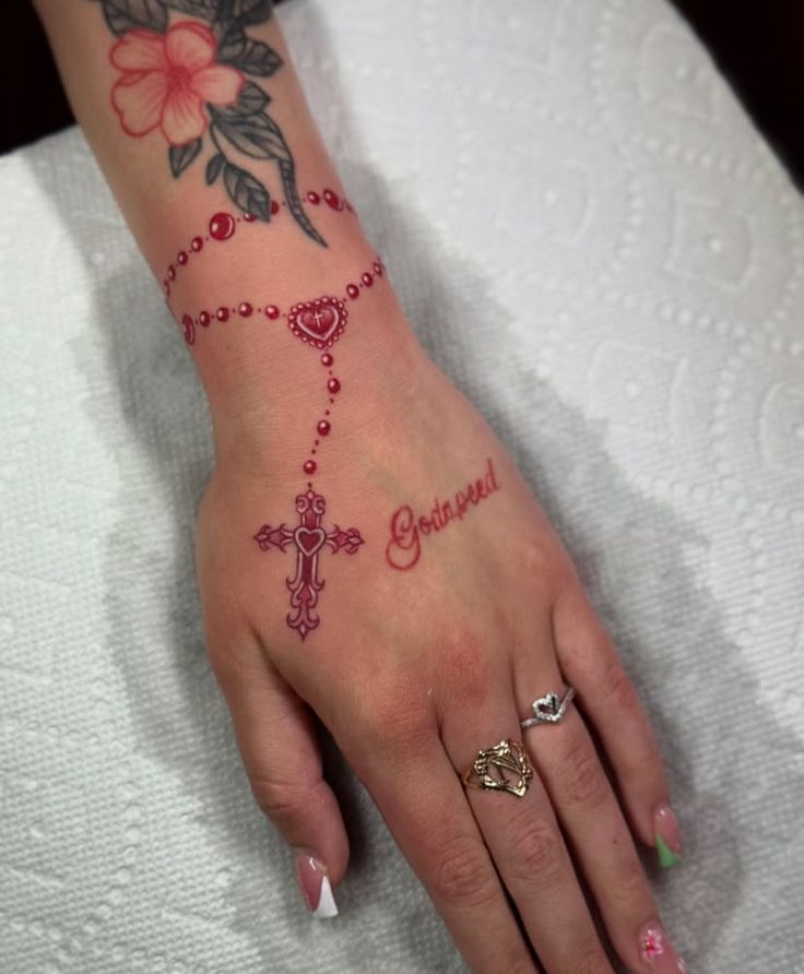 26 Rosary Tattoo Ideas: Meaningful Designs From Dainty Beads to Statement Crosses