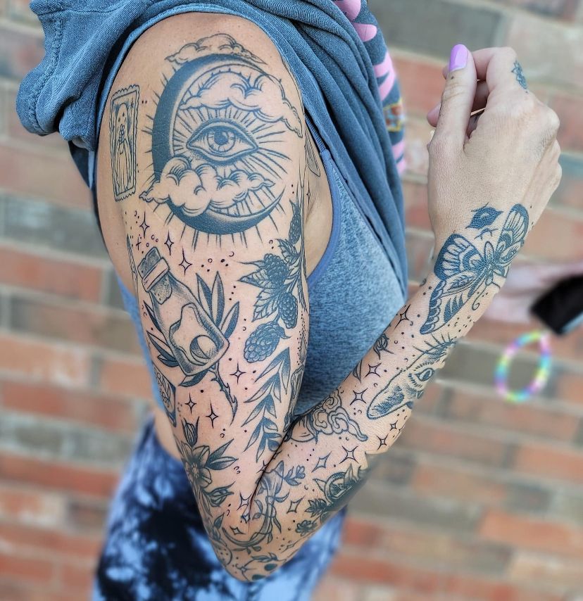 26 Patchwork Tattoo Ideas 2026: Creative Sleeves, Fine Line Designs and Personal Collections
