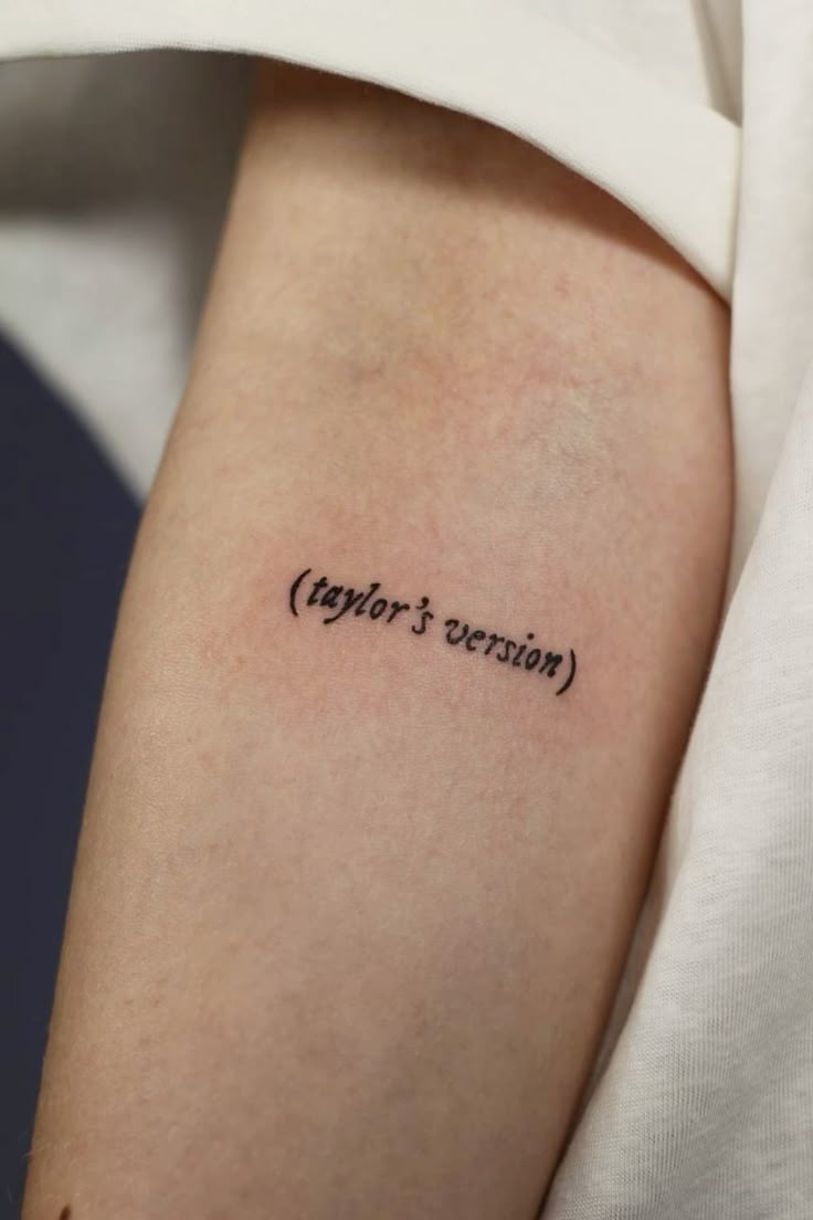 29 Taylor Swift Tattoo Ideas 2026: Subtle Lyrics, Fine Line Designs, and Meaningful Ink