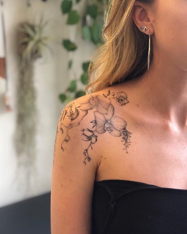 28 Elegant Orchid Tattoo Ideas 2026: Fine Line, Color, Minimalist & Floral Designs