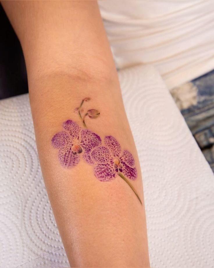 28 Elegant Orchid Tattoo Ideas 2026: Fine Line, Color, Minimalist & Floral Designs