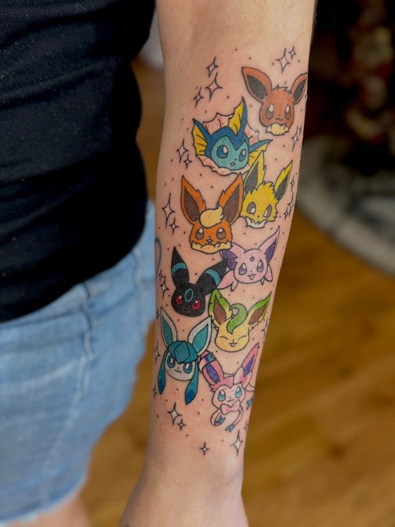 27 Pokemon Tattoo Ideas: Cute, Colorful and Creative Designs for Every Fan