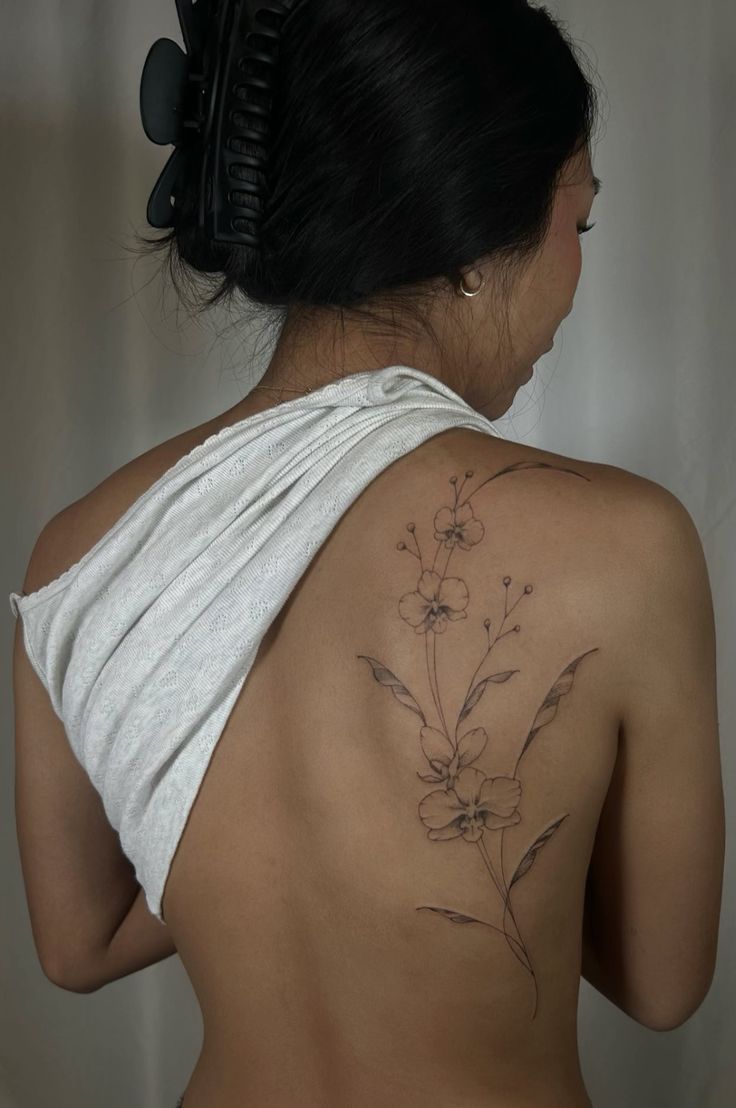 28 Elegant Orchid Tattoo Ideas 2026: Fine Line, Color, Minimalist & Floral Designs