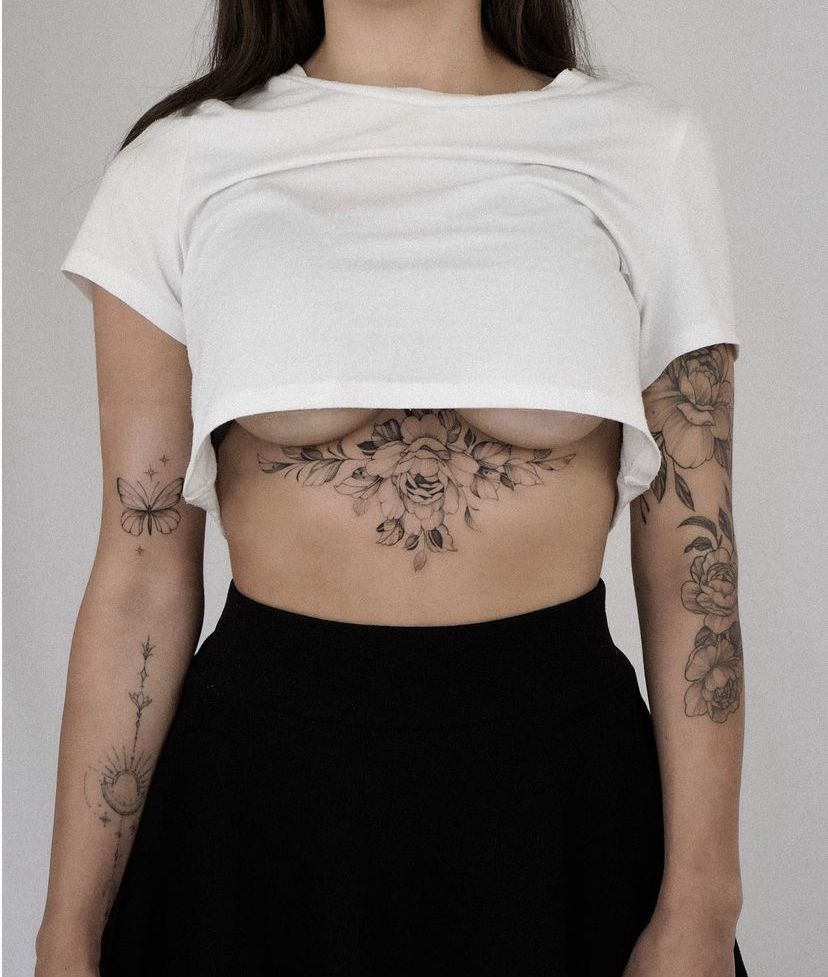 26 Underboob Tattoo Ideas 2026: Designs from Delicate Florals to Bold Blackwork