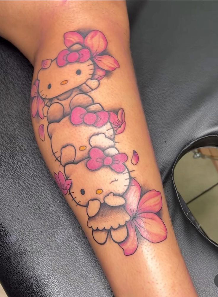 29 Hello Kitty Tattoo Ideas: Cute, Minimalist, Pink and Playful Designs