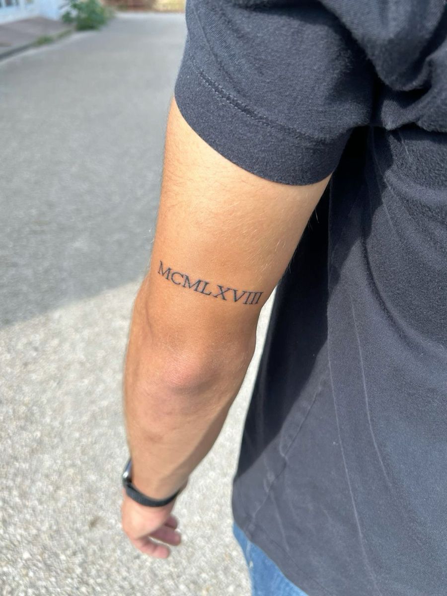 29 Roman Numeral Tattoo Ideas: Timeless Designs for Meaningful Dates and Memories