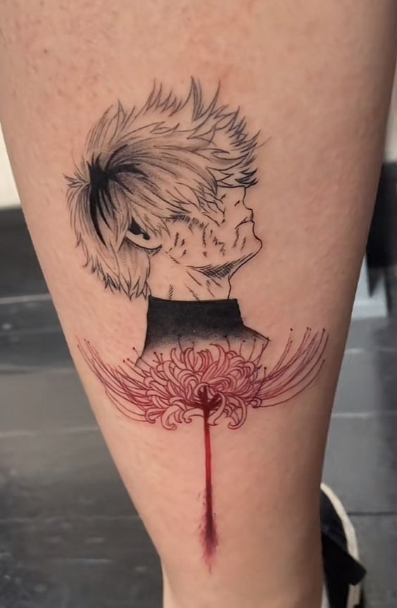 28 Tokyo Ghoul Tattoo Ideas: Dark Manga Art, Spider Lilies, Centipedes and Kaneki-Inspired Designs