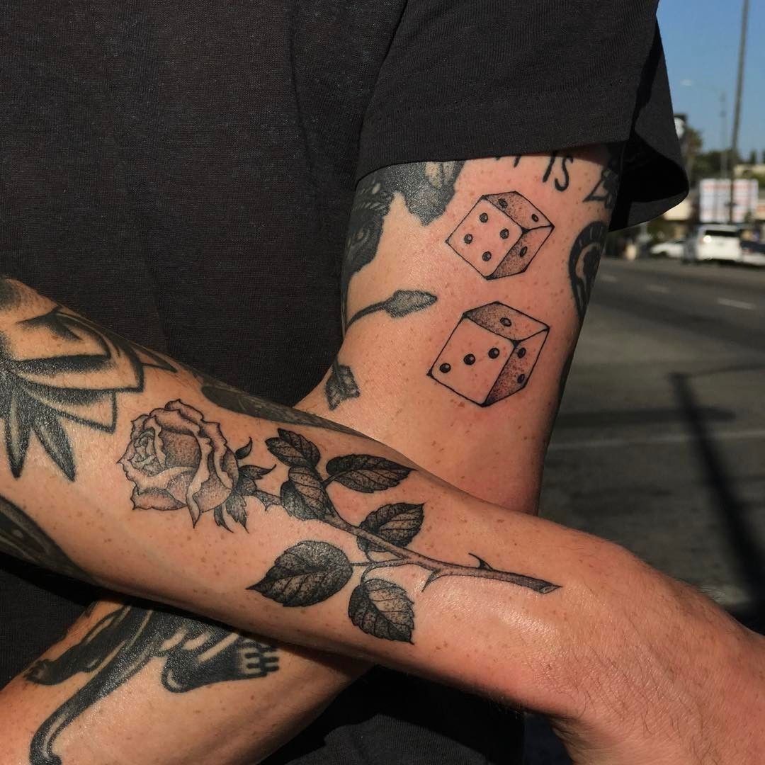 28 Dice Tattoo Ideas: From Lucky Rolls to Hearts, Flames, and Minimalist Designs