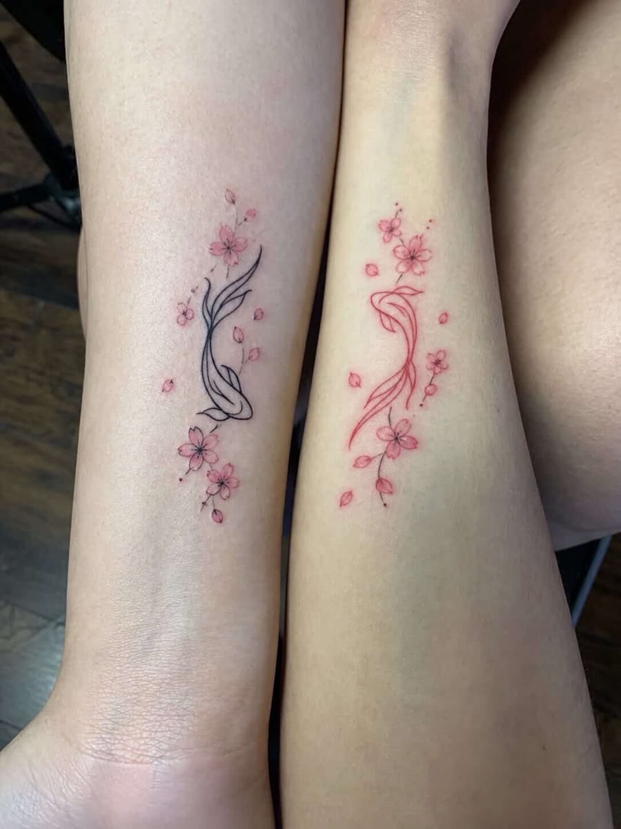 28 Sister Tattoo Ideas That Celebrate a Bond in a Personal Way