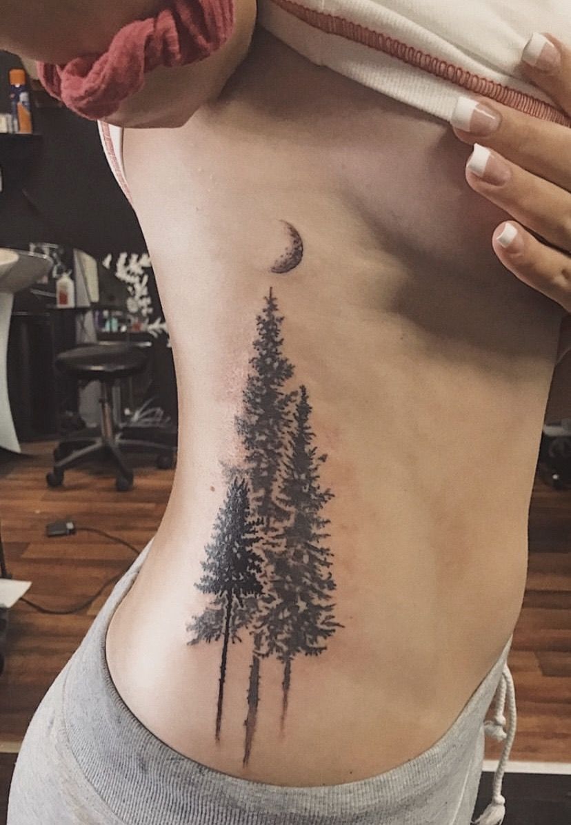 28 Forest Tattoo Ideas: From Misty Pine Landscapes to Magical Woodland Designs