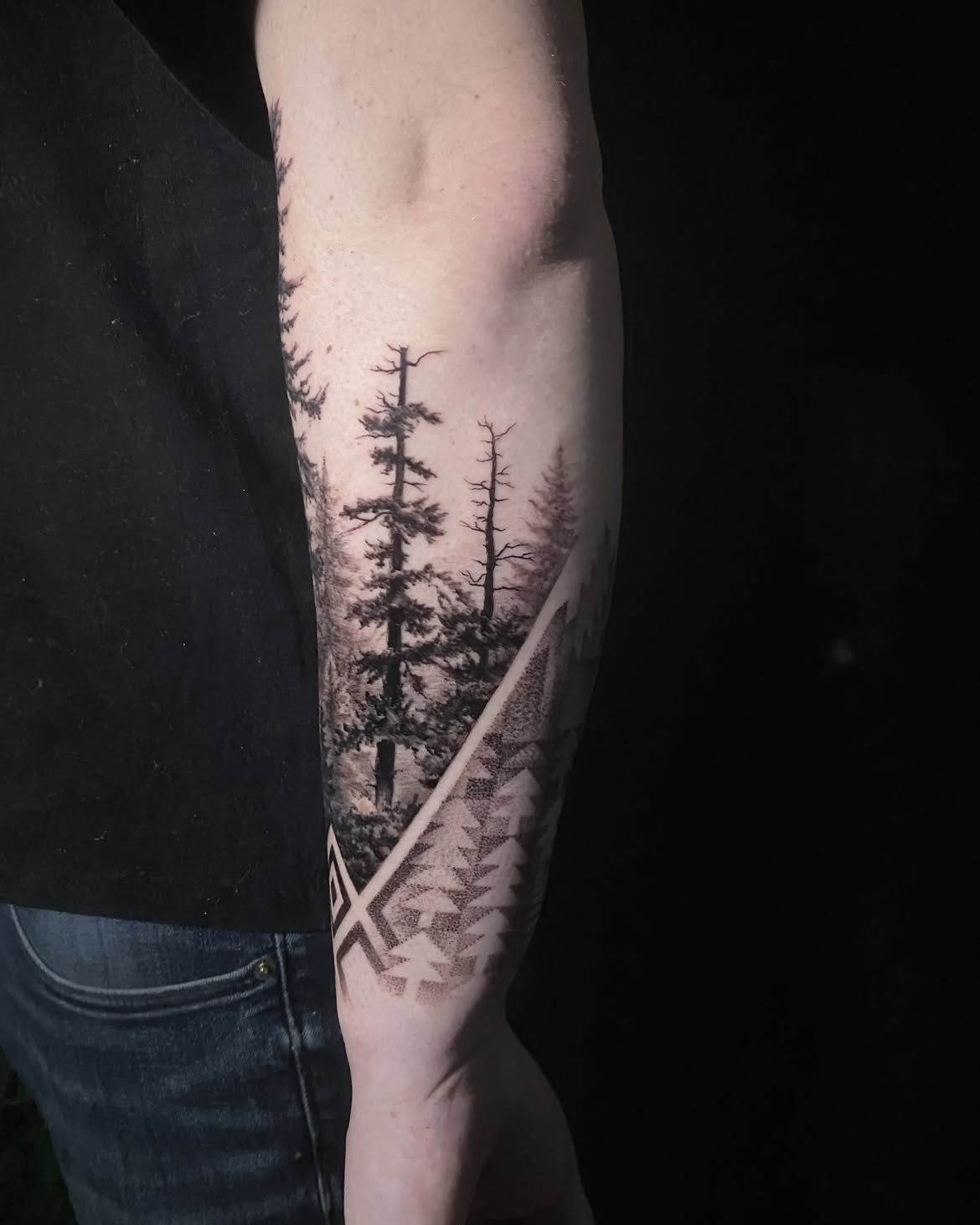 28 Forest Tattoo Ideas: From Misty Pine Landscapes to Magical Woodland Designs