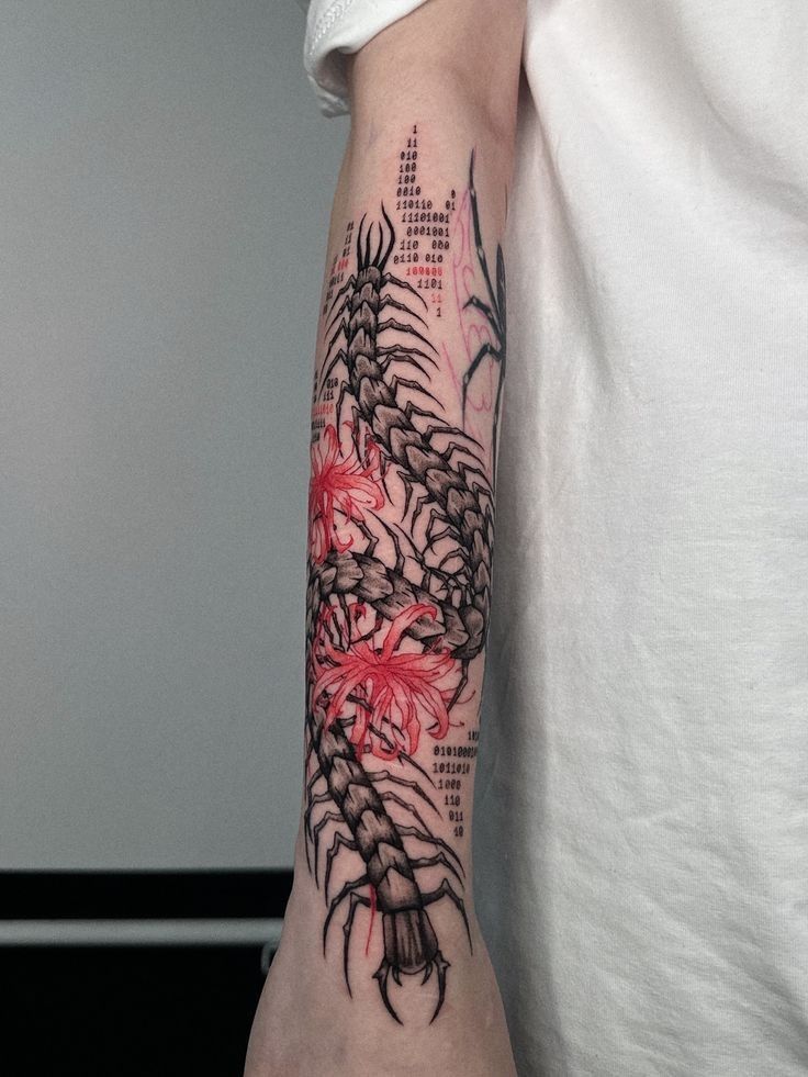 28 Tokyo Ghoul Tattoo Ideas: Dark Manga Art, Spider Lilies, Centipedes and Kaneki-Inspired Designs