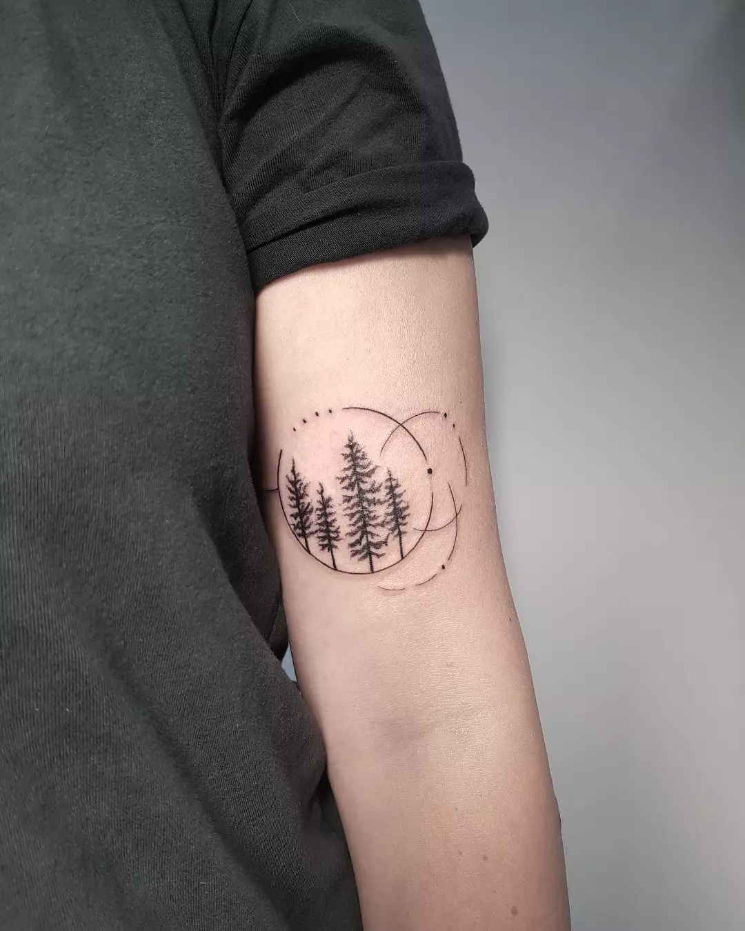 28 Forest Tattoo Ideas: From Misty Pine Landscapes to Magical Woodland Designs