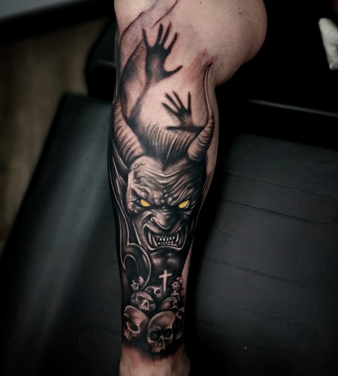 28 Demon Tattoo Ideas: Dark Art, Symbolism, and Striking Designs