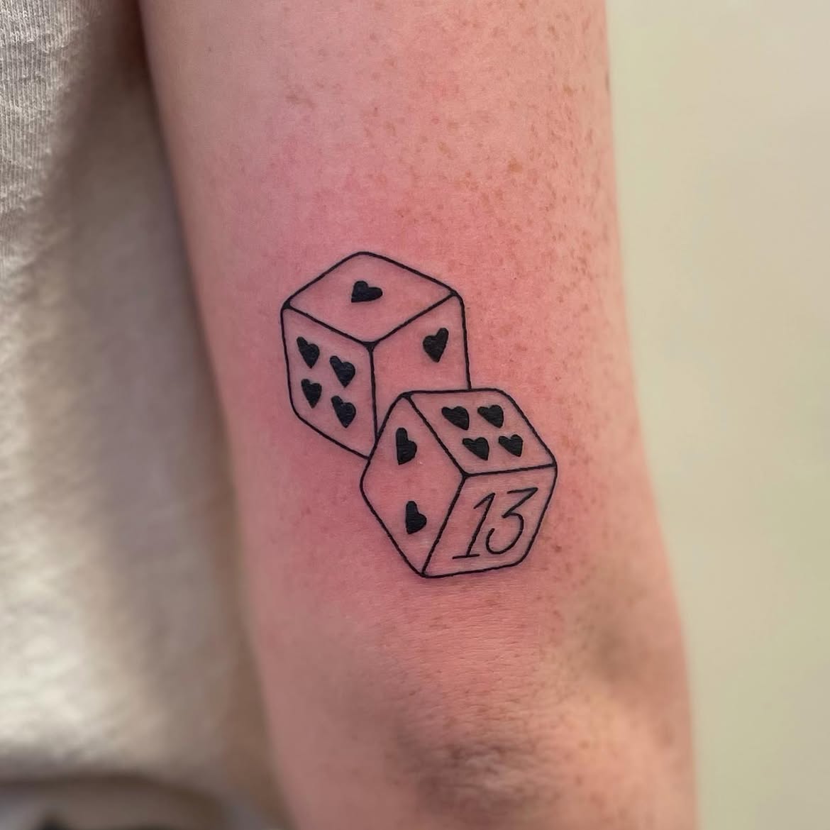 28 Dice Tattoo Ideas: From Lucky Rolls to Hearts, Flames, and Minimalist Designs
