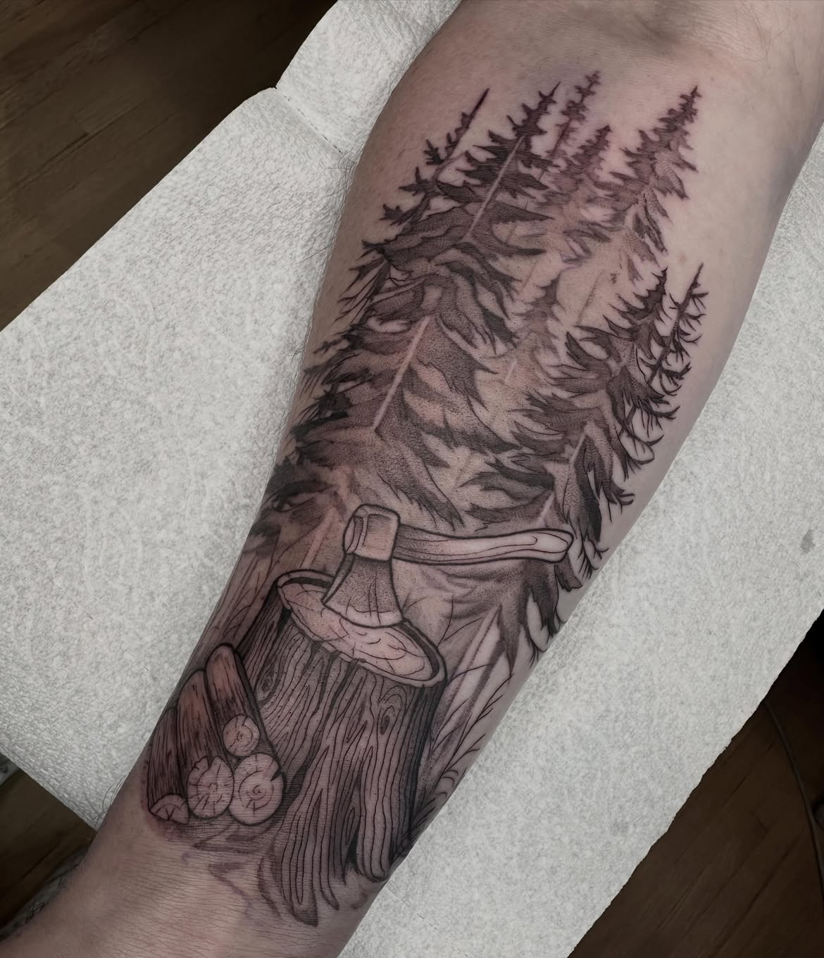 28 Forest Tattoo Ideas: From Misty Pine Landscapes to Magical Woodland Designs