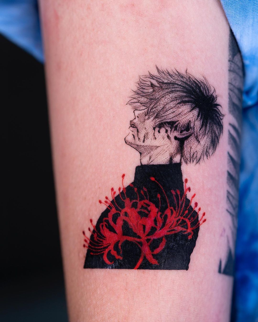28 Tokyo Ghoul Tattoo Ideas: Dark Manga Art, Spider Lilies, Centipedes and Kaneki-Inspired Designs