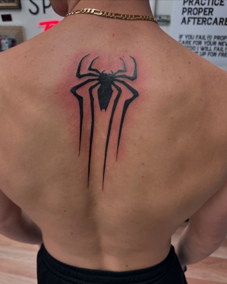 29 Spiderman Tattoo Ideas: From Minimalist Spider Symbols to Dramatic Symbiote Designs