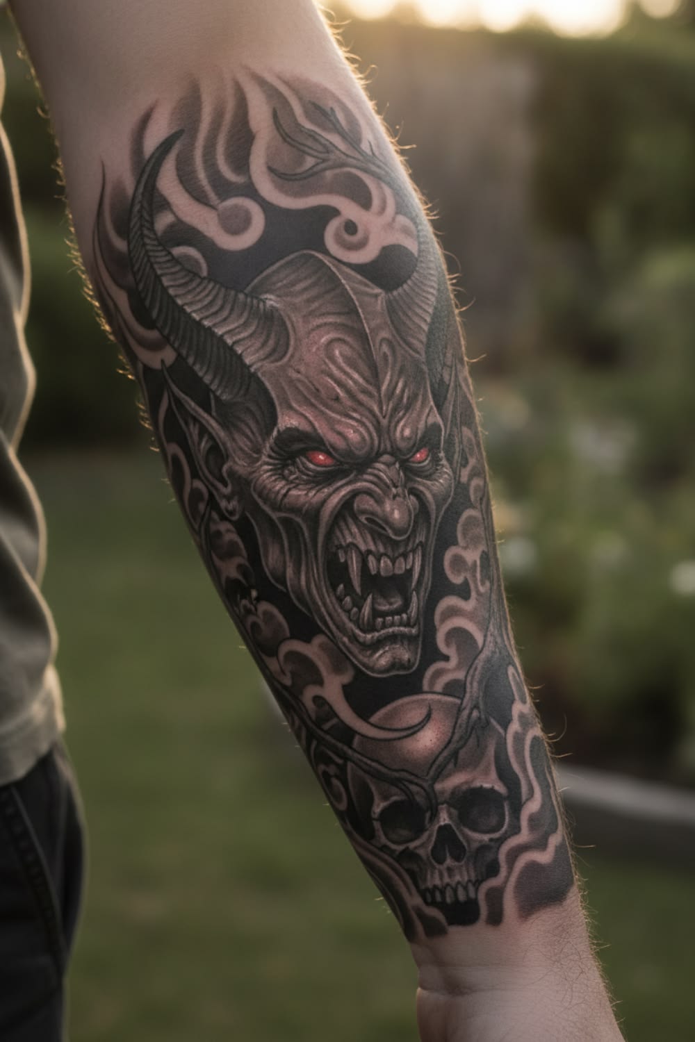 28 Demon Tattoo Ideas: Dark Art, Symbolism, and Striking Designs
