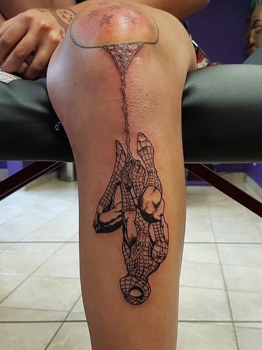 29 Spiderman Tattoo Ideas: From Minimalist Spider Symbols to Dramatic Symbiote Designs