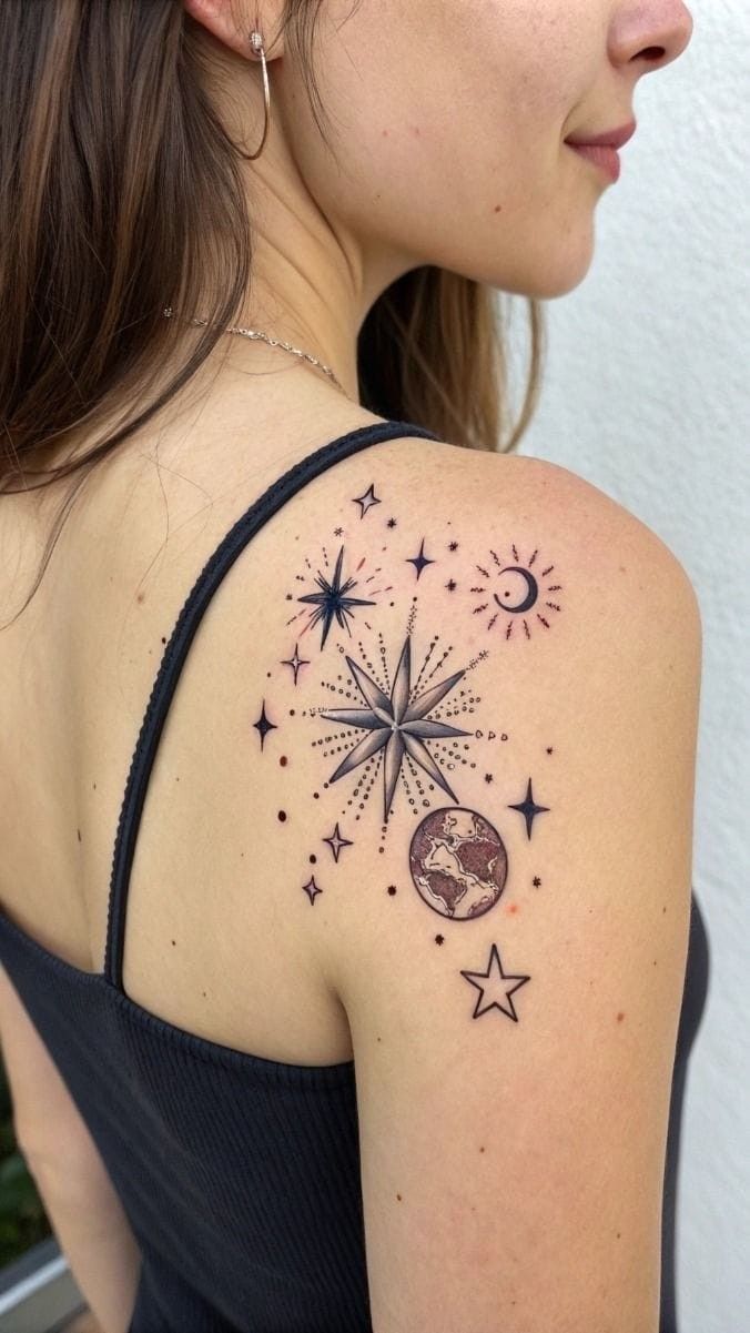 30 Galaxy Tattoo Ideas: From Minimalist Orbits to Watercolor Nebulas