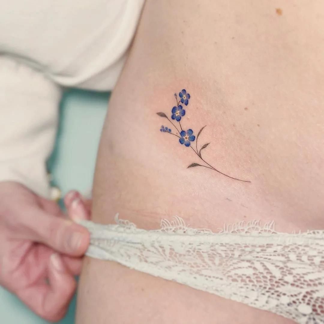 28 Forget Me Not Tattoo Ideas: Delicate Floral Designs with Timeless Meaning